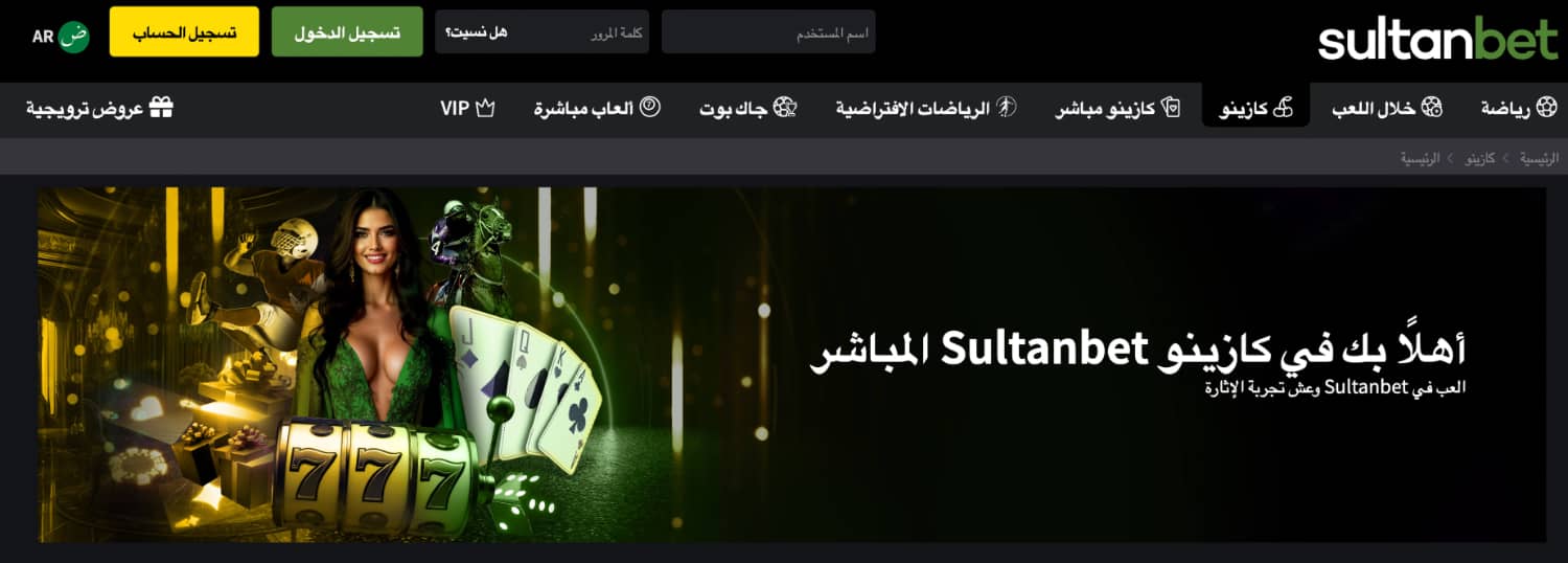معلومات عامة عن SultanBet